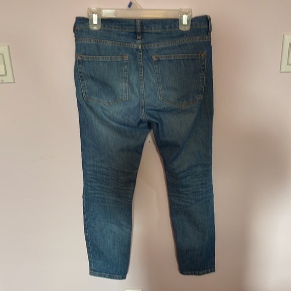 Everlane skinny ankle length blue jeans - Picture 6 of 6